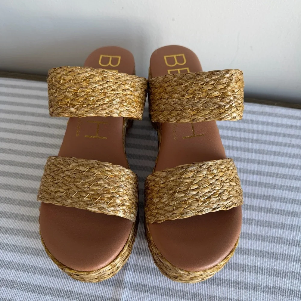 Beach by Matisse NEW Women's Ocean Ave Platform Slide Sandal Size 9 #B1289